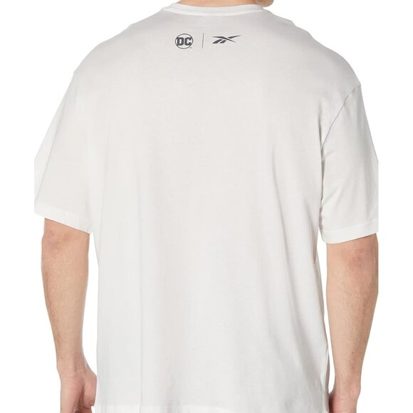 Reebok DC x Reebok Superman vs Lex Luthor Tee Large White IB5813 - Picture 4 of 5